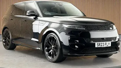 Used Land Rover Range Rover Sport Autobiography 400 HP (294 kW) 2023 Santorini black SUV