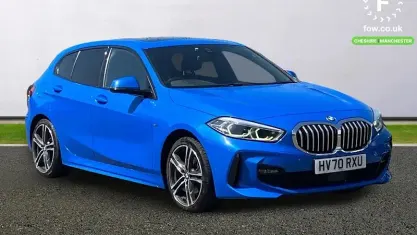 Used BMW 118 M Sport 140 HP (102 kW) 2020 Blue Hatchback