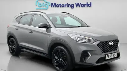 Begagnad Hyundai Tucson N Line 136 HK (100 kW) 2020 Grå SUV
