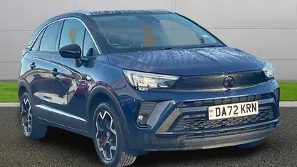 Blue Used 2021 Vauxhall Crossland Ultimate SUV | £11,490 (Fair price)