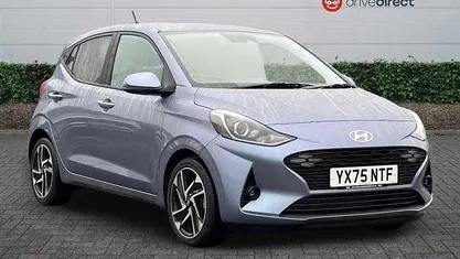 New Hyundai i10 Premium 79 HP (58 kW) 2025 Blue Hatchback