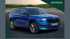 Blue Used 2022 Skoda Kodiaq SportLine SUV | £28,300 (Fair price)