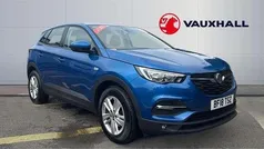Blue Used 2018 Vauxhall Grandland X SUV | £10,559 (Good price)