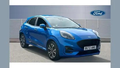 Used Ford Puma ST-Line 125 HP (91 kW) 2022 Blue SUV