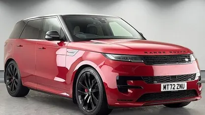 Begagnad Land Rover Range Rover Sport First Edition 350 HK (257 kW) 2022 Röd SUV