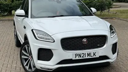 Used Jaguar E-Pace R-Dynamic 150 HP (110 kW) 2020 White SUV