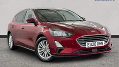 Red Used 2020 Ford Focus Titanium Hatchback | £11,450 (Fair price)