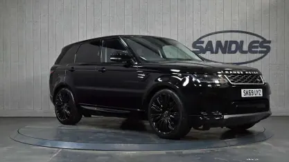Gebraucht Land Rover Range Rover Sport HSE 306 PS (225 kW) 2019 Schwarz SUV
