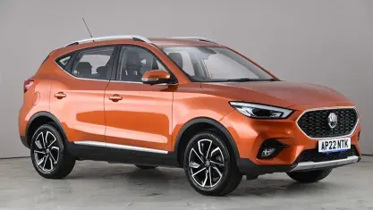 Used MG ZS Exclusive 106 HP (77 kW) 2022 Orange SUV