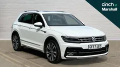 White Used 2017 VW Tiguan R-line SUV | £18,745 (Fair price)