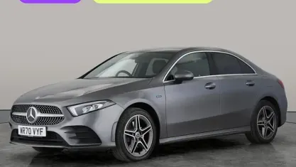 Used Mercedes A250 AMG line 218 HP (160 kW) 2020 Grey Sedan