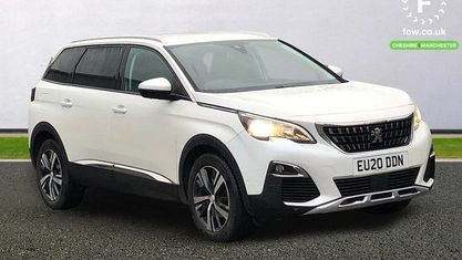 Second-hand Peugeot 5008 Allure 131 CP (96 kW) 2020 Alb SUV