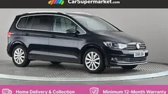 Black Used 2018 VW Touran SEL MPV | £14,997 (Good price)