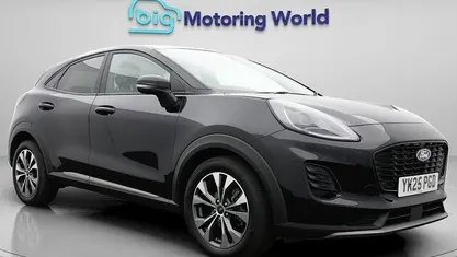 Black Used 2025 Ford Puma Titanium Hatchback | £17,800 (Fair price)