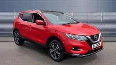 Red Used 2021 Nissan Qashqai N-Connecta SUV | £15,354 (Fair price)