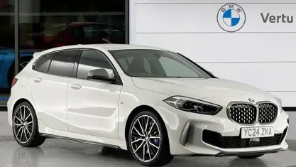 Used BMW M135 Shadowline 306 HP (225 kW) 2024 White Hatchback