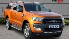Orange Used 2016 Ford Ranger Wildtrack Pickup | £18,712 (Fair price)