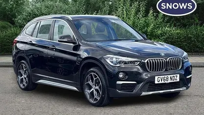 Used BMW X1 xLine 192 HP (141 kW) 2019 Black SUV