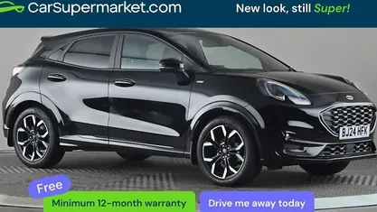 Begagnad Ford Puma ST-Line X 155 HK (114 kW) 2023 Svart SUV