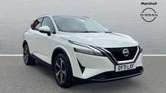 White Used 2021 Nissan Qashqai SUV | £18,259 (Fair price)