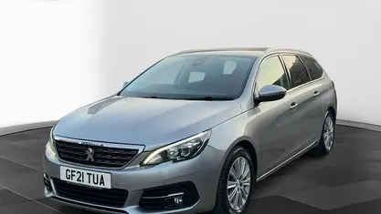Grey Used 2021 Peugeot 308 SW Allure Estate | £9,995 (Fair price)