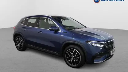 Blue Used 2022 Mercedes EQA250+ AMG Line Premium SUV | £23,849 (Fair price)