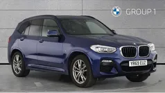 Blue Used 2019 BMW X3 M Sport SUV | £22,990 (Fair price)