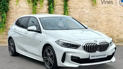 Used BMW 118 M Sport 136 HP (100 kW) 2024 White Hatchback