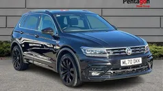 Black Used 2020 VW Tiguan R-line SUV | £20,950 (Fair price)