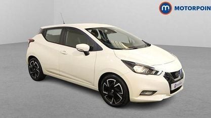 Usado Nissan Micra Acenta 92 HP (67 kW) 2022 Branco Citadino