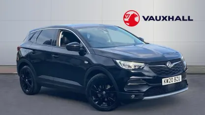 Used Vauxhall Grandland X SRi 131 HP (96 kW) 2020 Black SUV