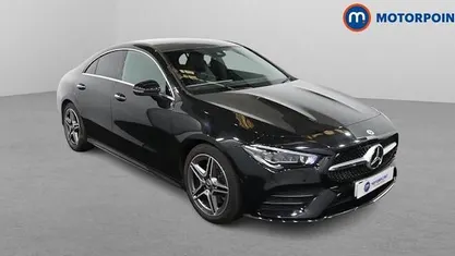 Used Mercedes CLA200 AMG Line Premium Plus 163 HP (119 kW) 2022 Black Coupe