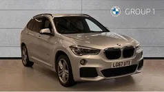 Silver Used 2017 BMW X1 M Sport SUV | £14,850 (Good price)