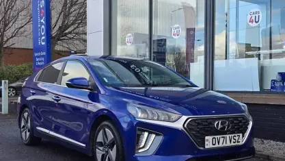 Used Hyundai Ioniq Premium SE 141 HP (103 kW) 2021 Blue Hatchback