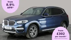 Blue Used 2021 BMW X3 xLine SUV | £21,306 (Super price)