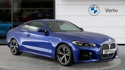 Blue Used 2021 BMW 420 M Sport Coupe | £24,761 (Fair price)