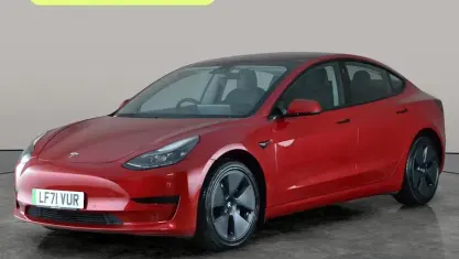 Used Tesla Model 3 Standard Range 208 kW (283 HP) 2021 Red Sedan