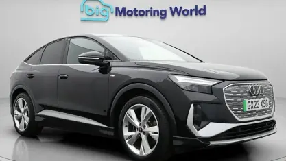 Used Audi Q4 Sportback e-tron S-Line 125 kW (170 HP) 2022 Black SUV