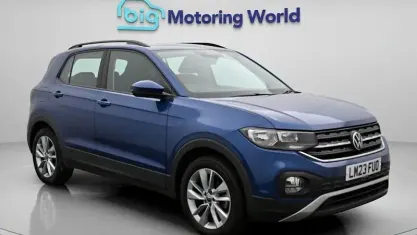 Used VW T-Cross SE 110 HP (80 kW) 2023 Blue SUV