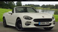 White Used 2016 Fiat 124 Spider Lusso Plus Cabriolet | £13,495 (Fair price)
