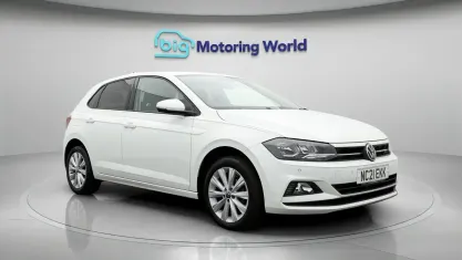 Używany VW Polo Match 95 KM (69 kW) 2021 Biały Hatchback