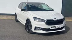 Candy white black magic pearl effect Used 2022 Skoda Fabia Colour Edition Hatchback | £14,995 (Fair price)