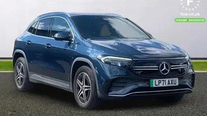 Used Mercedes EQA250 AMG line 139 kW (190 HP) 2022 Blue SUV