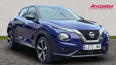 Blue Used 2022 Nissan Juke Tekna SUV | £16,975 (Fair price)