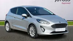 Silver Used 2018 Ford Fiesta Titanium Hatchback | £6,854 (Fair price)