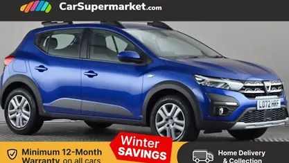 Blue Used 2022 Dacia Sandero Comfort Hatchback | £11,697 (Fair price)