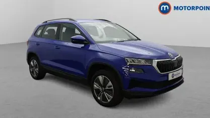 Used Skoda Karoq SE Drive 110 HP (80 kW) 2024 Blue SUV