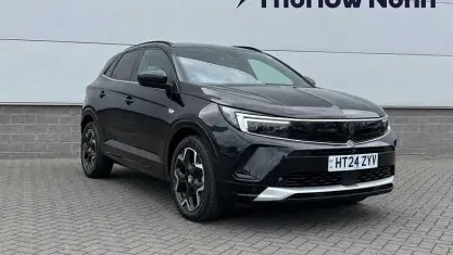 Used Vauxhall Grandland X Ultimate 131 HP (96 kW) 2024 Black SUV
