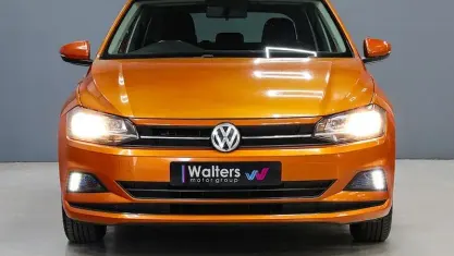 Used VW Polo SE 95 HP (69 kW) 2018 Orange Hatchback