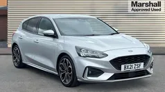 Silver Used 2021 Ford Focus ST-Line X Hatchback | £14,033 (Good price)